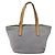 PRADA Borsa a mano in nylon grigio argento Auth bs31370 Marrone - vista 13