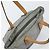 PRADA Borsa a mano in nylon grigio argento Auth bs31370 Marrone - vista 6