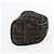 Borsa a mano in tela Zucca FENDI Nera Marrone Auth 154968 Nero - vista 4