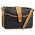 Borsa a Spalla Christian Dior in Pelle Nera e Oro Auth BA8210 Nero D'oro