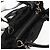 Borsa a mano Salvatore Ferragamo in nylon smaltato 2 in 1 nera Auth BA8225 - vista 6