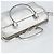 SAINT LAURENT Borsa a mano in pelle 2 vie Argento 297957 Auth bs31199 - vista 6