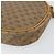 Gucci Borsa a Spalla Micro GG Supreme PVC Beige Oro 007 89 1113 Auth 151541 D'oro - vista 15