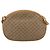 Gucci Borsa a Spalla Micro GG Supreme PVC Beige Oro 007 89 1113 Auth 151541 D'oro - vista 2
