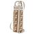 FENDI Zucca Canvas Flaschenhalter Tasche Strohhut 2-Wege Silber Braun Auth 142983SAV - Ansicht 2
