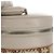 FENDI Zucca Canvas Flaschenhalter Tasche Strohhut 2-Wege Silber Braun Auth 142983SAV - Ansicht 9