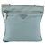 PRADA Schultertasche Nylon Hellblau Silber Authentisch 153313 - Ansicht 13