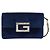 Borsa a Spalla GUCCI Velluto Blu Oro 544242 Auth ka591V D'oro - vista 13