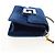 Borsa a Spalla GUCCI Velluto Blu Oro 544242 Auth ka591V D'oro - vista 4