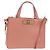 Borsa a mano in pelle Salvatore Ferragamo Vala 2 in 1 Rosa Oro Auth am9917V