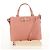 Borsa a mano in pelle Salvatore Ferragamo Vala 2 in 1 Rosa Oro Auth am9917V - vista 12
