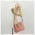 Borsa a mano in pelle Salvatore Ferragamo Vala 2 in 1 Rosa Oro Auth am9917V - vista 28