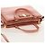 Borsa a mano in pelle Salvatore Ferragamo Vala 2 in 1 Rosa Oro Auth am9917V - vista 6