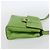 Céline Borsa a Spalla Circle in Pelle Oro Verde Chiaro Auth 156219V D'oro - vista 4
