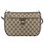 Gucci Sac à bandoulière GG Supreme en PVC beige et or 001 115 6106 Auth BA8192 Doré - vue 13