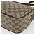 Gucci Sac à bandoulière GG Supreme en PVC beige et or 001 115 6106 Auth BA8192 Doré - vue 16