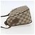 Gucci Sac à bandoulière GG Supreme en PVC beige et or 001 115 6106 Auth BA8192 Doré - vue 3