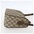 Gucci Sac à bandoulière GG Supreme en PVC beige et or 001 115 6106 Auth BA8192 Doré - vue 4