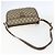 Gucci Sac à bandoulière GG Supreme en PVC beige et or 001 115 6106 Auth BA8192 Doré - vue 7