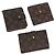 Portafoglio Monogram LOUIS VUITTON 3 pezzi LV Auth bs31474 Monogramma