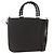 Borsa a mano GUCCI Bamboo Canvas 2way Nera Argento 000 1998 0588 Auth bs31433 Nero