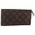 LOUIS VUITTON Monogram Bucket GM Accessory Pouch LV Auth kk597