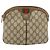 Bolsa Sherry Line GG Supreme Web da GUCCI em PVC bege e dourado 904 02 047 Auth 155650 - vista 13