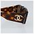 Gafas de sol CHANEL de plástico marrón CC Auth BA7283V Castaño - vista 8