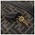 Borsa Boston in tela Zucca FENDI PVC Nero Marrone Auth 146507 - vista 10
