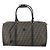 Borsa Boston in tela Zucca FENDI PVC Nero Marrone Auth 146507 - vista 13