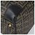 Borsa Boston in tela Zucca FENDI PVC Nero Marrone Auth 146507 - vista 14