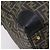 Borsa Boston in tela Zucca FENDI PVC Nero Marrone Auth 146507 - vista 17
