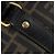 Borsa Boston in tela Zucca FENDI PVC Nero Marrone Auth 146507 - vista 18