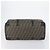 Borsa Boston in tela Zucca FENDI PVC Nero Marrone Auth 146507 - vista 5