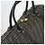 Borsa Boston in tela Zucca FENDI PVC Nero Marrone Auth 146507 - vista 6