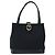 SAINT LAURENT Handtasche Nylon Emaille Schwarz Gold Auth gh1164 Golden - Ansicht 13
