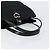 SAINT LAURENT Handtasche Nylon Emaille Schwarz Gold Auth gh1164 Golden - Ansicht 7