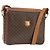 Céline Borsa a Spalla in Tela Macadam CELINE in Pelle PVC Marrone Oro Auth 149190 D'oro