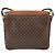 Céline Borsa a Spalla in Tela Macadam CELINE in Pelle PVC Marrone Oro Auth 149190 D'oro - vista 2