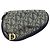 Pochette in tela Trotter Christian Dior blu navy oro Auth 149216 D'oro - vista 13