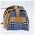 Autre Marque Burberrys Nova Check Schultertasche aus PVC-Leder Blau Gold Auth 145629 Golden - Ansicht 3