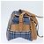 Autre Marque Burberrys Nova Check Schultertasche aus PVC-Leder Blau Gold Auth 145629 Golden - Ansicht 4