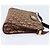 Borsa a Spalla in Tela Trotter Christian Dior Rossa Oro Auth 150751 Rosso D'oro - vista 4