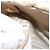 Tote PRADA Kettentasche Nylon Elfenbein Gold Auth 150390 Golden Roh - vista 12