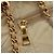 Tote PRADA Kettentasche Nylon Elfenbein Gold Auth 150390 Golden Roh - vista 18