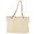 Tote PRADA Kettentasche Nylon Elfenbein Gold Auth 150390 Golden Roh - vista 2
