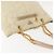 Tote PRADA Kettentasche Nylon Elfenbein Gold Auth 150390 Golden Roh - vista 7