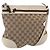 Borsa Pretty Sherry Line in tela GG Gucci beige e oro 257065 Auth 151008 D'oro