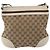 Borsa Pretty Sherry Line in tela GG Gucci beige e oro 257065 Auth 151008 D'oro - vista 2