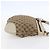 Borsa Pretty Sherry Line in tela GG Gucci beige e oro 257065 Auth 151008 D'oro - vista 4